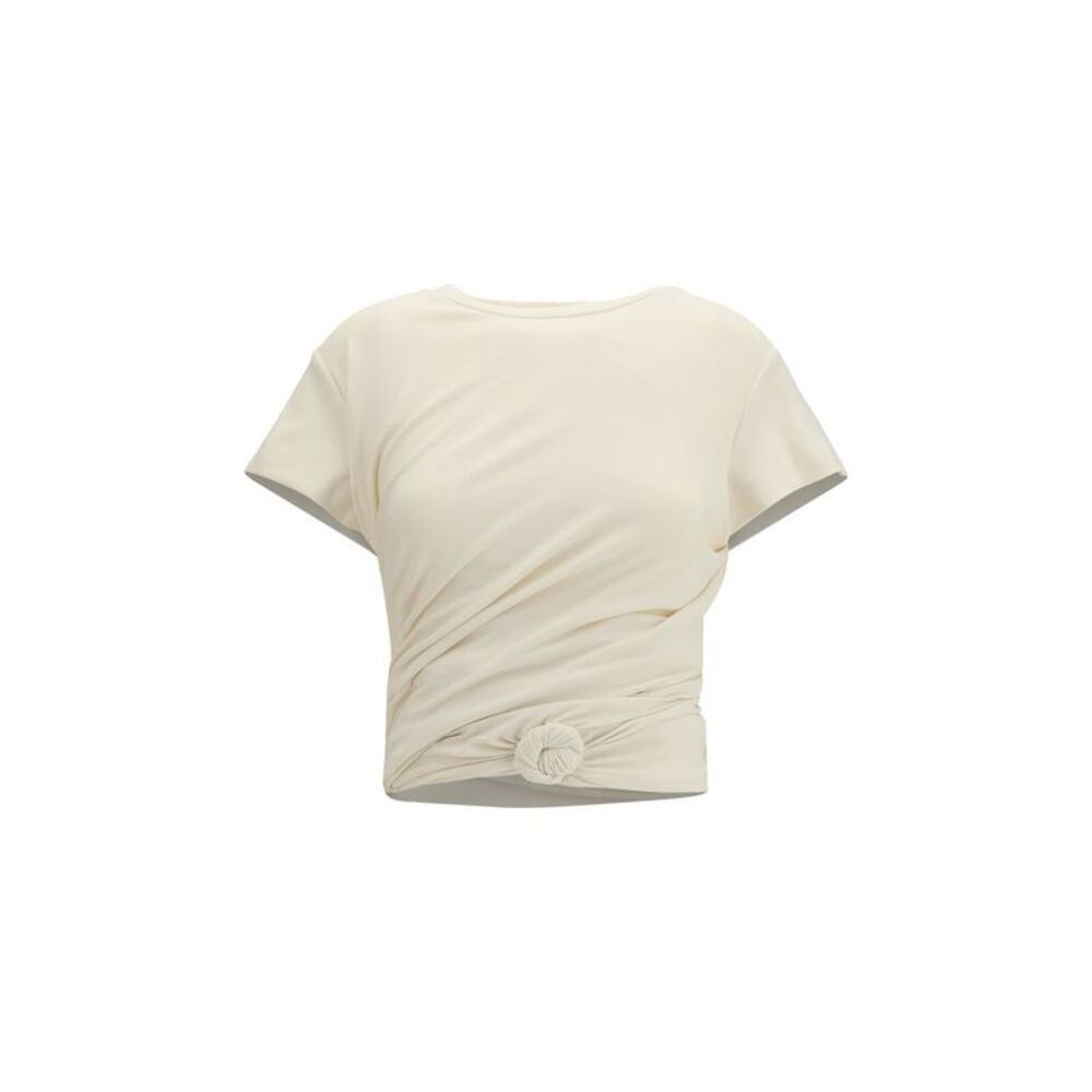 Magda Butrym Beige Cotton Women's T-Shirt